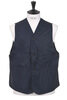 Game Vest HD Cotton Gabardine - Midnight Navy Thumbnail