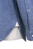 NAVY 1Pocket Shirt Cotton Chambray - Blue Thumbnail