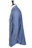 01-8064-84 Chambray Work Shirt Flap Pocket - Blue Chambray Thumbnail