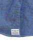 01-8064-84 Chambray Work Shirt Flap Pocket - Blue Chambray Thumbnail