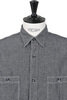 01-8270-61 Relax Fit Chambray Work Shirt - Black Thumbnail