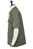 01-8046-76 Utility Short Sleeve Shirt Jacket - Army Green Thumbnail