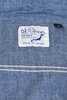 01-V8170-84 Short Sleeve Chambray Work Shirt - Blue Chambray Thumbnail