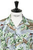 01-8158-16 Hawaiian Shirt - Green Thumbnail