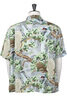 01-8158-16 Hawaiian Shirt - Green Thumbnail