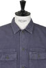 #F2461 Army Shirt Used Wash - Navy Thumbnail
