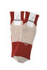 Cotton Rib Socks - Red Thumbnail