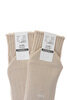 Cotton Rib Socks - Natural Thumbnail
