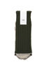 Cotton Rib Socks - Olive Drab Thumbnail
