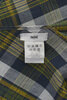 Madras Bias Cut Scarf - Navy Thumbnail