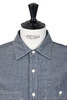 Chambray Work Shirt - Navy Thumbnail
