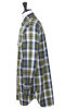 Madras Long Shirt - Navy Thumbnail