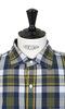 Madras Long Shirt - Navy Thumbnail
