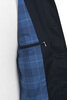 2L Cotton GORE-TEX Balmacaan Coat - Navy Thumbnail
