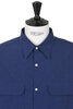 Regular Collar S/S Shirt - Dk Navy Thumbnail