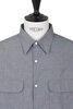 Regular Collar S/S Shirt - Navy Thumbnail
