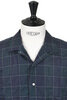 Camp Collar Short Sleeve Checker - Green Thumbnail