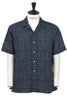 Camp Collar Short Sleeve Checker - Green Thumbnail