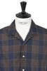 Camp Collar Short Checker - Brown Thumbnail