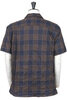 Camp Collar Short Checker - Brown Thumbnail
