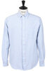 Button Down Japanese Stripe Oxford- Blue Thumbnail