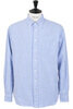Button Down Stripe Seersucker - Navy Thumbnail