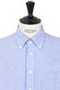 Button Down Stripe Seersucker - Navy Thumbnail