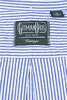 Button Down Stripe Seersucker - Navy Thumbnail