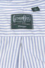 Button Down Japanese Dobby Stripe - Navy Thumbnail