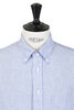 Button Down CotLin Stripe - Navy Thumbnail