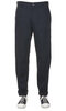 Logan Trouser Micro Herringbone T1 - Navy Thumbnail