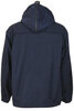 Nylon Twill Hooded Jacket - Navy Thumbnail