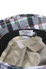 IKAT Madras Bucket Hat - White/Navy Thumbnail