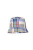 IKAT Madras Bucket Hat - Green/Red Thumbnail