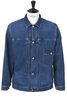 Denim Jacket Washed 48-923C - Indigo Thumbnail