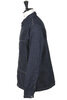 Military Shirt Jacket CotLinen 47-706E - Indigo Thumbnail