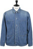 Military Shirt Jacket Paint Vintage 47-707E - Blue Thumbnail