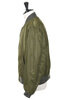 USNA Jacket Flight Satin - Olive Thumbnail
