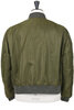 USNA Jacket Flight Satin - Olive Thumbnail