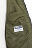 USNA Jacket Flight Satin - Olive Thumbnail