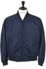 USNA Jacket Flight Satin - Navy Thumbnail
