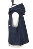 Hooded Vest 8oz Denim - Indigo Thumbnail