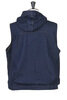 Hooded Vest 8oz Denim - Indigo Thumbnail