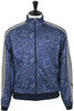 Smooth Jersey Cookie Bandana Track Jacket - Navy Thumbnail