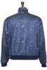 Smooth Jersey Cookie Bandana Track Jacket - Navy Thumbnail
