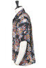 Silk Rayon Wrangler Shirt AMATERASE - Black Thumbnail