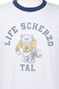 Ringer Tee (Capital College) - Lt Grey Thumbnail