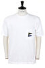 20/-Pennant Tee ( 3 Flags ) - White Thumbnail