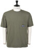 20/-Pennant Tee ( 3 Flags ) - Khaki Thumbnail