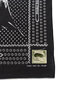 Fastcolor Selvedge Bandana (Mirrored Fuji) - Black Thumbnail